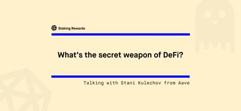 What is the secret weapon of DeFi?