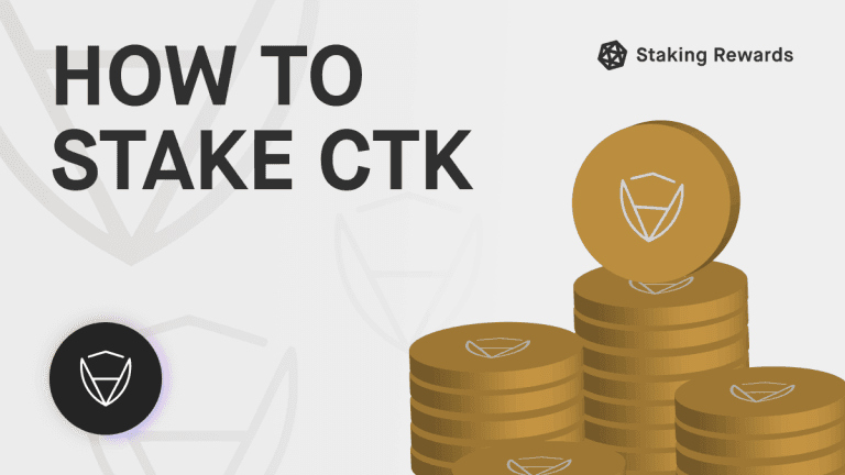 How to Stake CertiK (CTK)