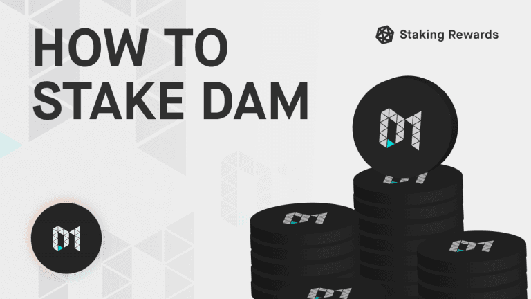How to Stake Datamine (DAM)