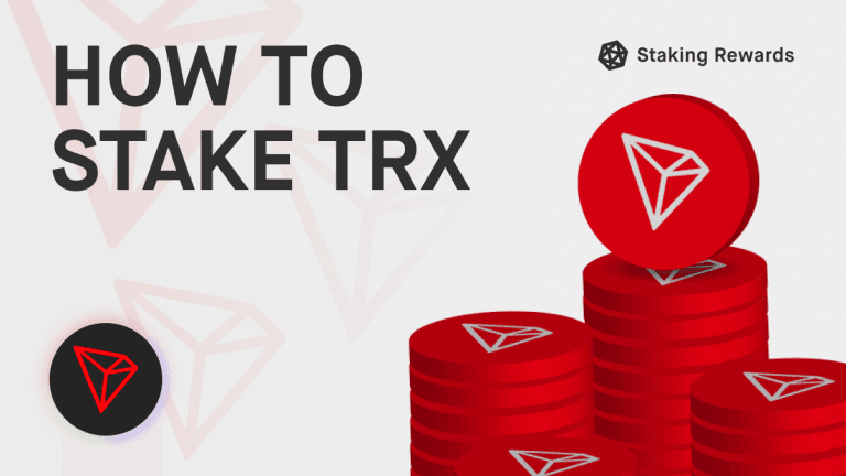 How to stake TRON (TRX)