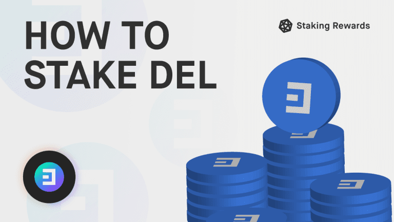 How to Stake Decimal (DEL)