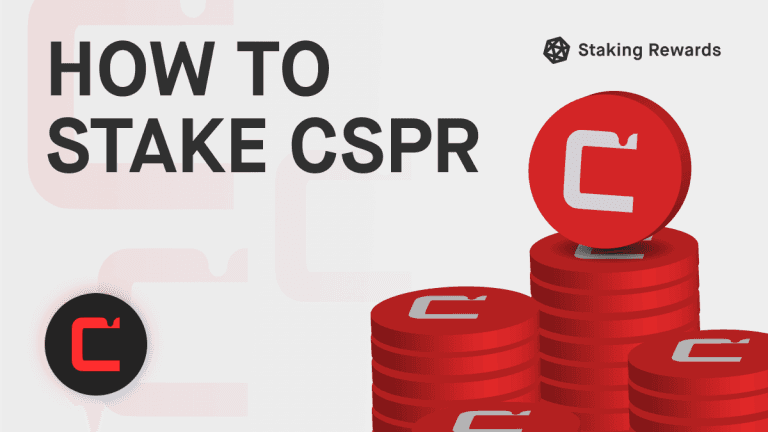 How to Stake Casper (CSPR)