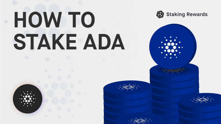 How to Stake Cardano (ADA)