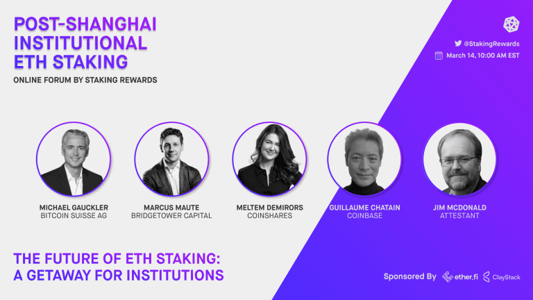 The Future of ETH Staking: A Gateway for Institutions