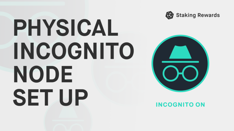 How to set up a physical Incognito Node
