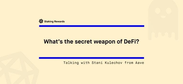 What is the secret weapon of DeFi?