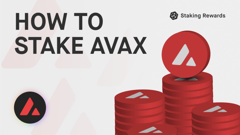 How to Stake Avalanche (AVAX)