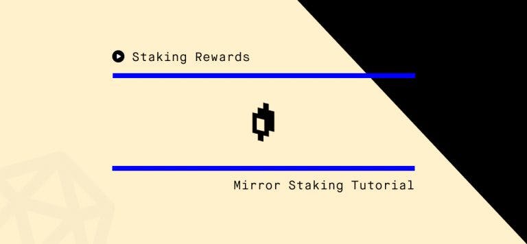 Step-by-Step Guide on How to Stake MIR Tokens