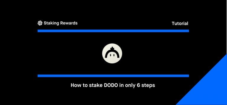 How to stake DODO in only 6 steps