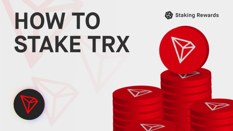 How to stake TRON (TRX)