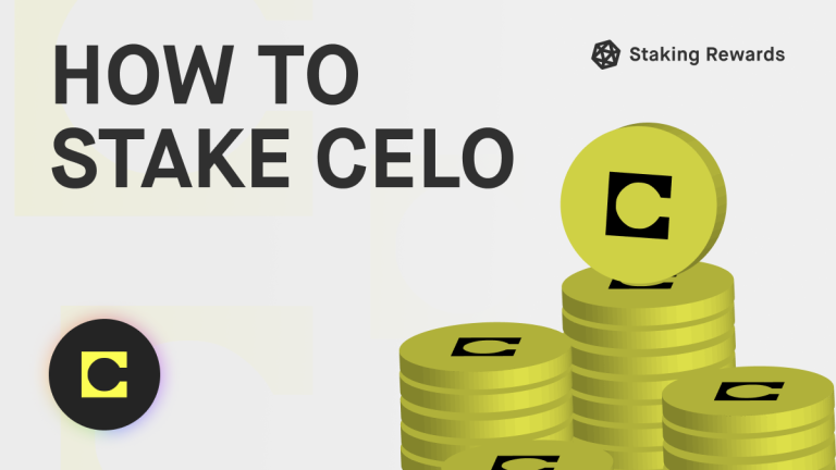 How to Stake CELO