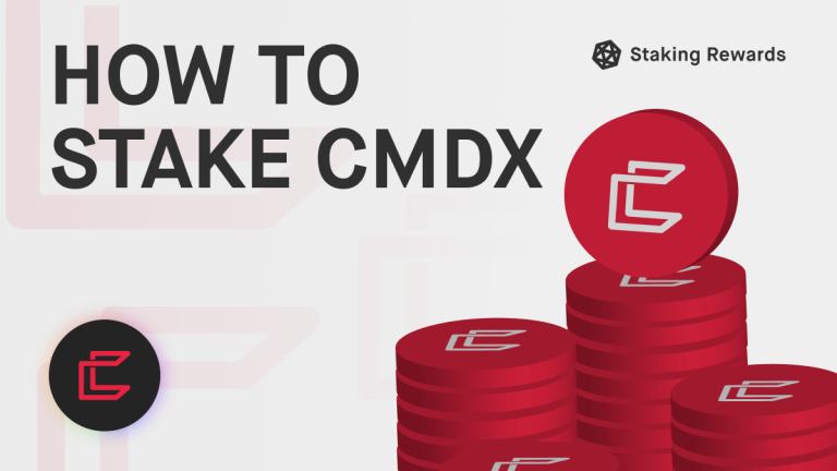 How to Stake Comdex (CMDX)