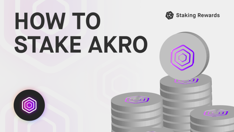 How to Stake Akropolis (AKRO)