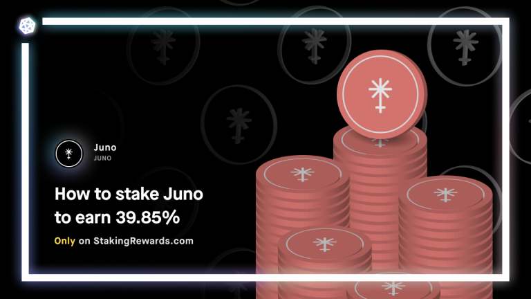 How to stake JUNO to earn 39.85%