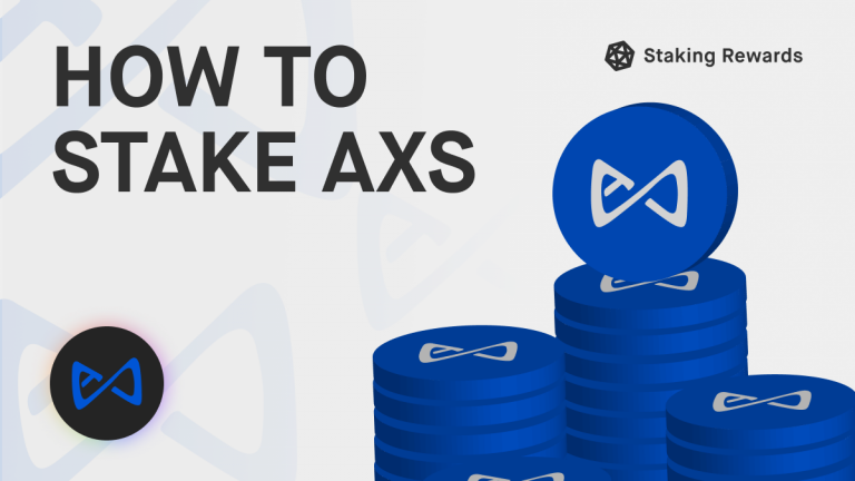 How to Stake Axie Infinity (AXS)