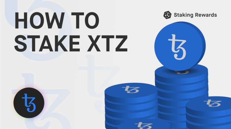 How to stake Tezos (XTZ)