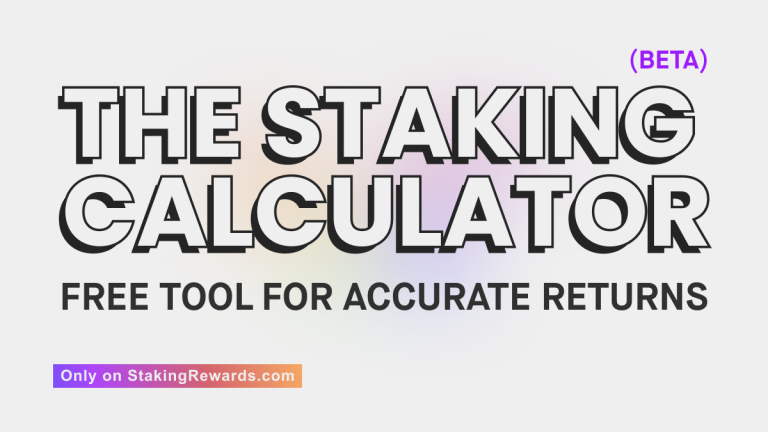 Staking Calculator (Beta) Helps Investors Avoid Missing Out on Billions in Potential Crypto Gains Through Staking