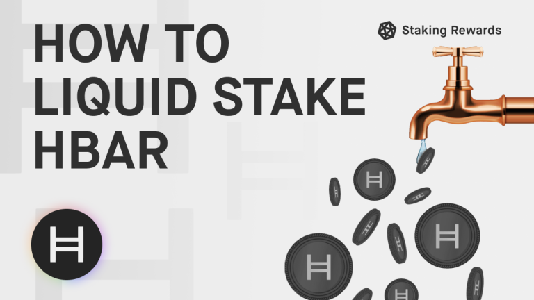 How to Liquid Stake Hedera (HBAR)