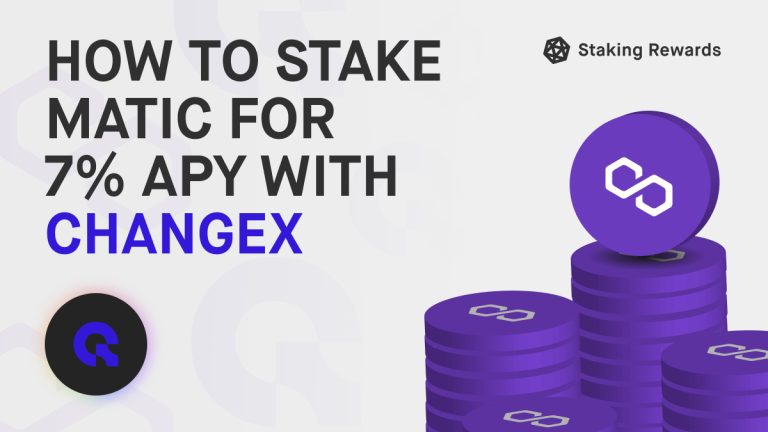 How to Stake MATIC with Changex.io