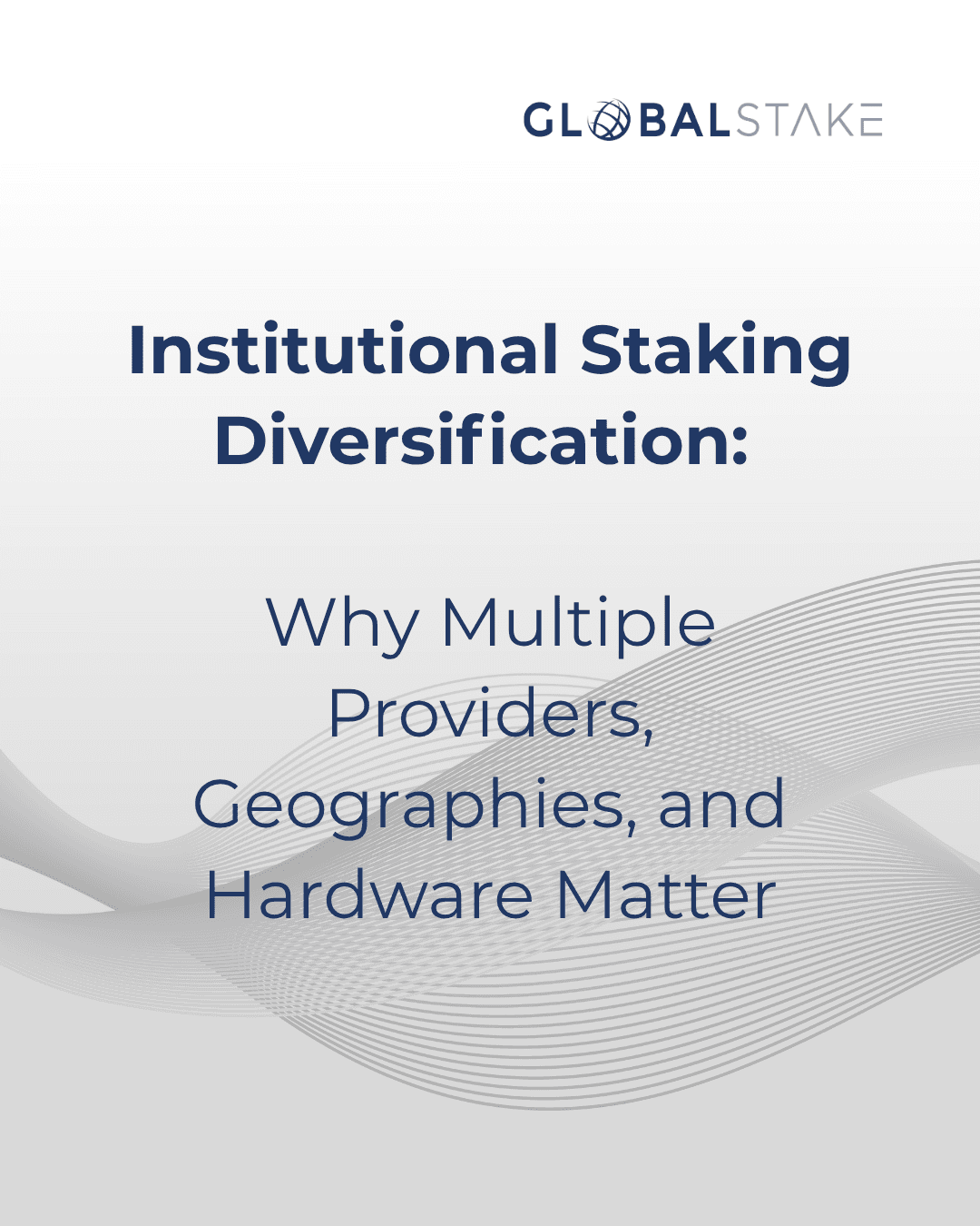 Institutional Staking Diversification: Why Multiple Providers, Geographies, and Hardware Matter