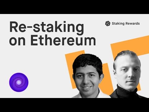 How EigenLayer will Change Crypto Staking (Interview w/ Sreeram Kannan)