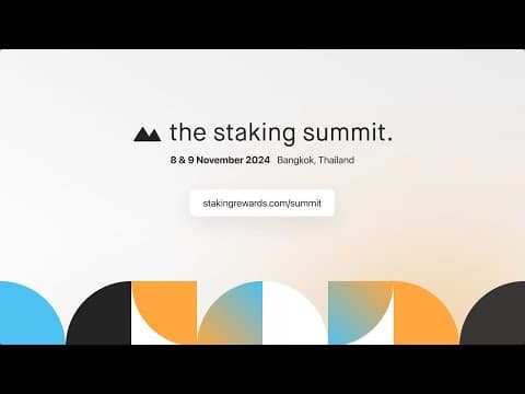 The Staking Summit 2024