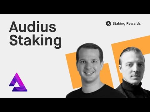 Staking the Future of Music Distribution with Audius: Interview w/ CEO Roneil Rumburg