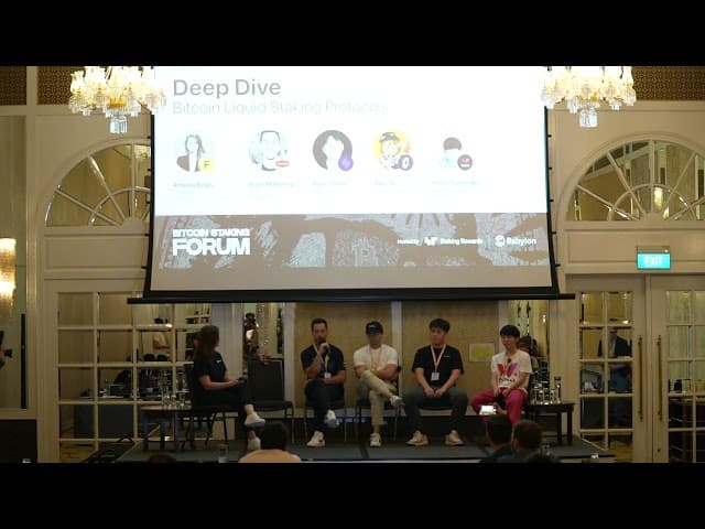 Deep Dive into Bitcoin Liquid Staking Protocols
