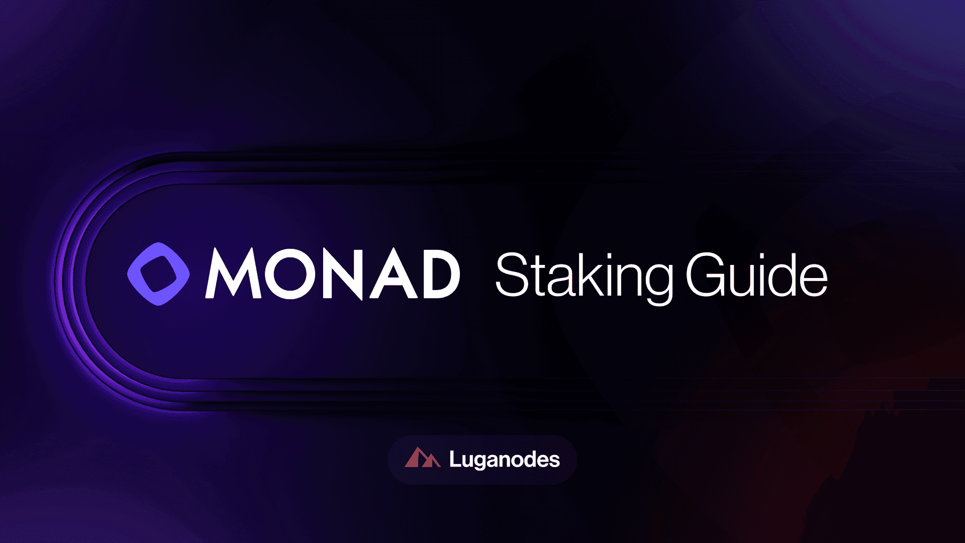 Luganodes | How to stake MON with Luganodes