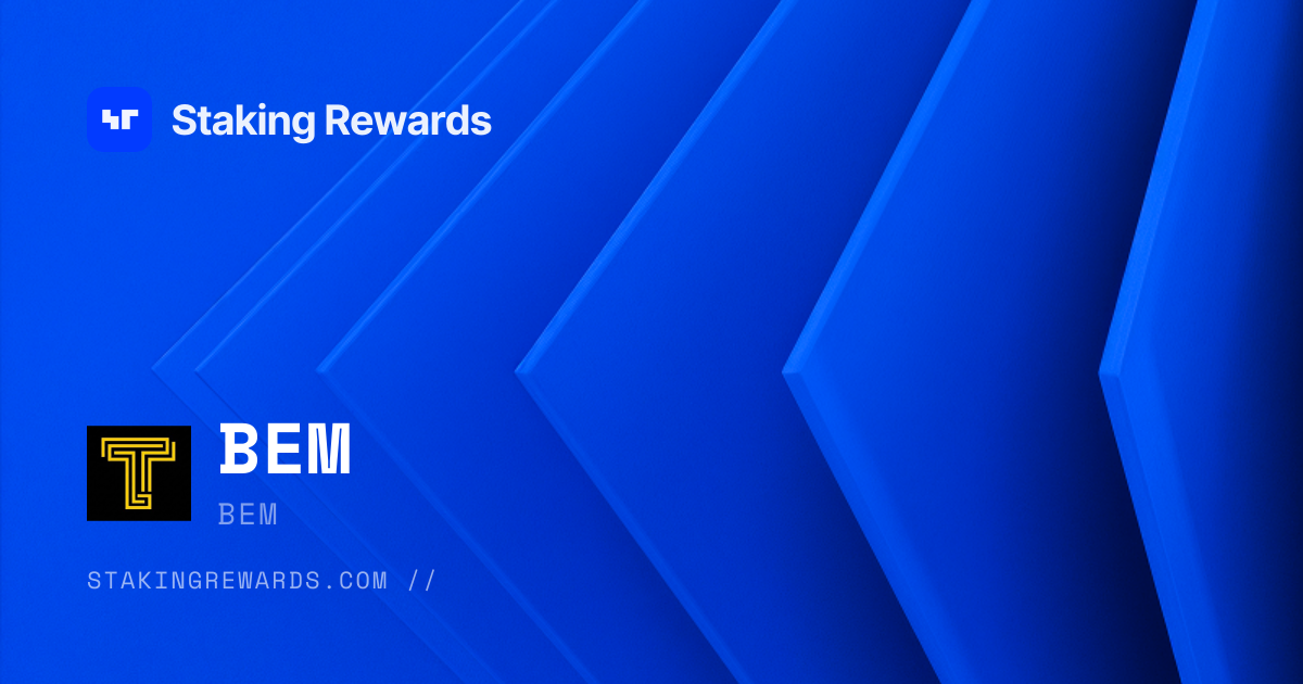 BEM (BEM) Staking — Live Rates & Providers