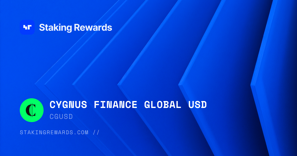 Cygnus Finance Global USD (CGUSD) Staking — Live Rates & Providers