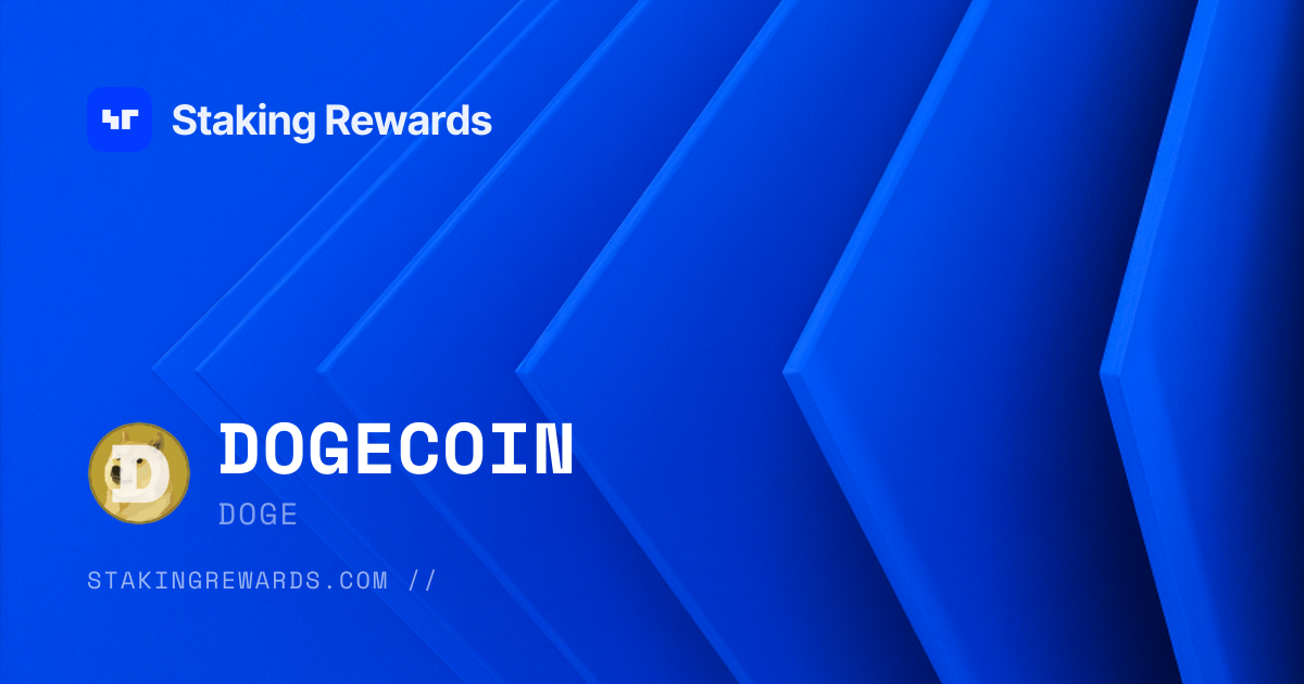 Dogecoin (DOGE) Staking — Live Rates & Providers