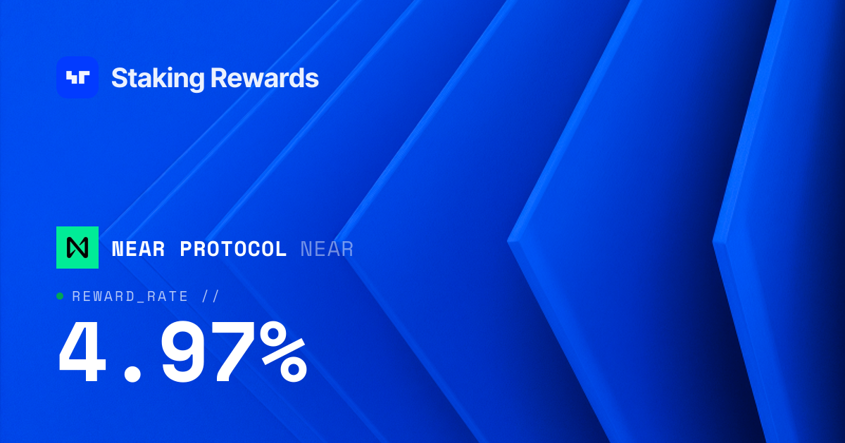 NEAR Protocol (NEAR) Staking — Live 4.72% APY | Staking Rewards