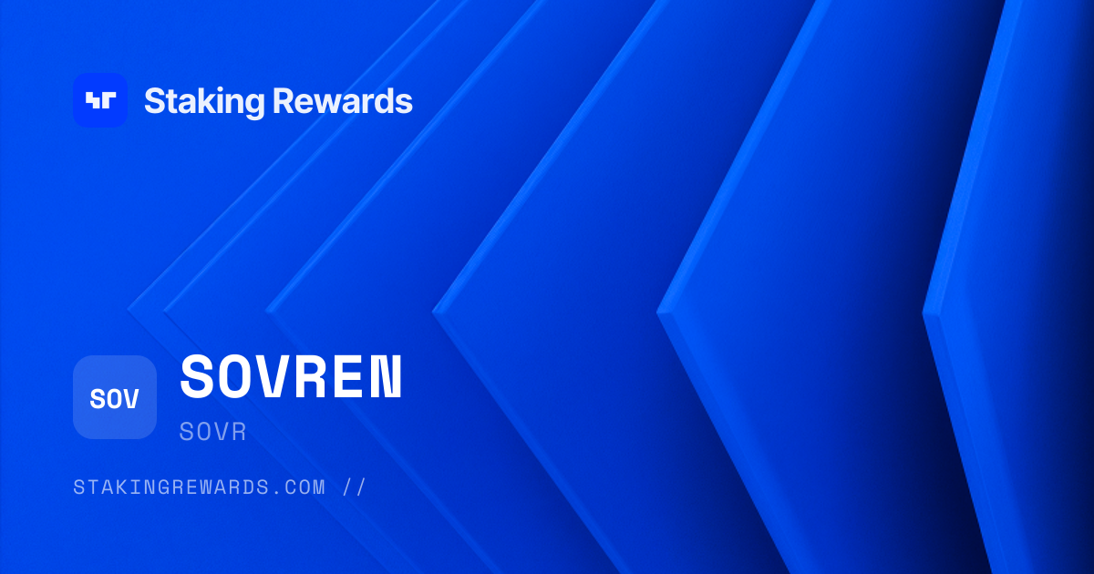 Sovren (SOVR) Staking — Live Rates & Providers