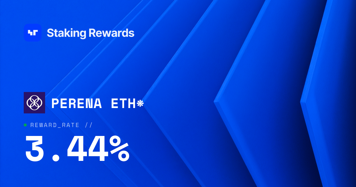 Perena ETH* on Solana — 3.54% APY | DeFi Yield on Staking Rewards