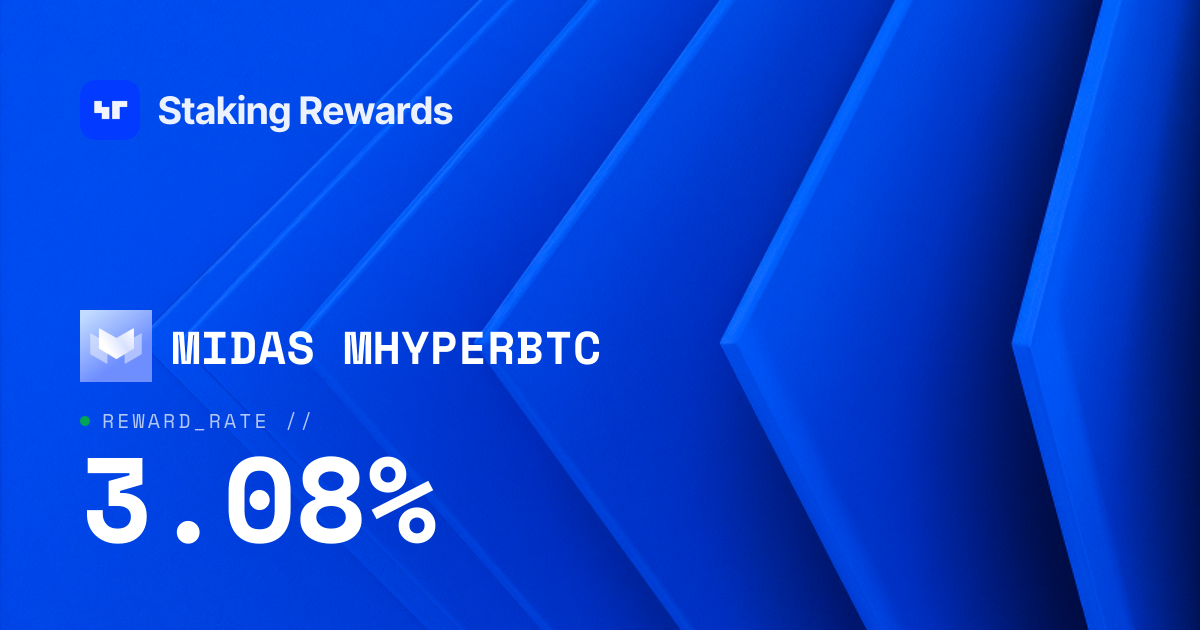 Midas mHyperBTC WBTC on Ethereum — 3.08% APY | DeFi Yield on Staking ...